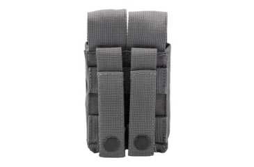 Image of TRYBE Tactical Double Pistol Pouch, Wolf Gray, DBPMP-WG