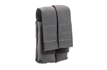 Image of TRYBE Tactical Double Pistol Pouch, Wolf Gray, DBPMP-WG