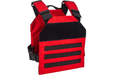 Image of TRYBE Tactical Minimalist Plate Carrier, Red, MNPC-RD