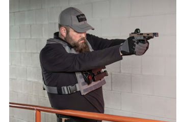 Image of TRYBE Tactical Minimalist Plate Carrier, Wolf Gray, MPC-WG