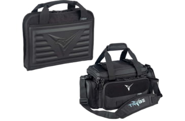 Image of TRYBE Tactical Pistol Case and TRYBE Tactical Range Bag