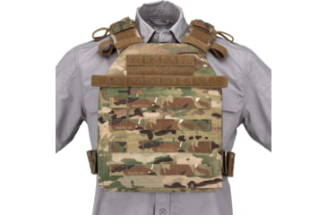 Image of TRYBE Tactical Quick Action Plate Carrier, Multi-Cam, QAPC-MC