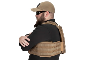 Image of TRYBE Tactical Traditional Plate Carrier, Coyote Tan, TPC-CT