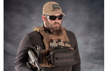 Image of TRYBE Tactical Traditional Plate Carrier, Coyote Tan, TPC-CT