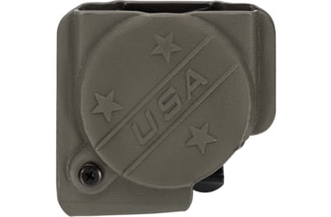 Image of TRYBE Tactical USA Dip Can Pouch, OD Green, 42DIPUOD