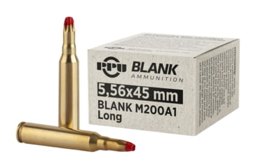 Image of TRZ Trading Inc. PPU Blank Rifle Ammunition 5.56mm M-200 A1 Blanks 20/ct, PPB52