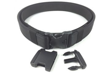 Image of TUFF Products 1.75in. Gun Belt &amp; Mag Pouch System 1-7227 &amp; 2-7278 &amp; Inner &amp; Outter Belt Included Large  40-46, Black, LG 40-46 9012-KIT-NY-LG