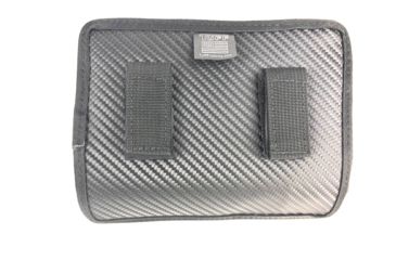 Image of TUFF Products 5 In-line R.E.M. Pouch with Magnetic Retention-No Flap - Size 2 For Double Stacks, Black Carbon 7095-BC-M-2