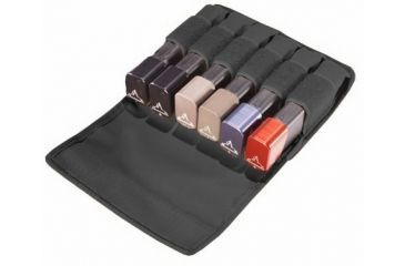 Image of TUFF Products 6 InLine Mag Pouch Size 2, Black, Double Stack Magazines B92 GL17,19,20,21,22,23 922 7066-NYV-2