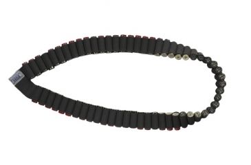 Image of TUFF Products 60-Round Heavy Duty Elastic Double Layer Bandolier, Black, 12 Gauge 4012-NY
