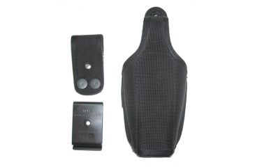 Image of TUFF Products Ambi Storm Taser Holster Duty Kit X2 Black Nylon 1377-NYA-X2