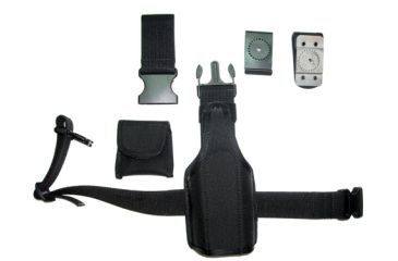 Image of TUFF Products AmbiStorm Tactical Leg System Black Nylon  M26 3909-NYA-M26