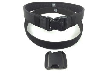 Image of TUFF Products DUO 3 Gun Belt System w/ Dual and Triple Release Buckles, Black, Size 2X 52-56 9012-NY-2X