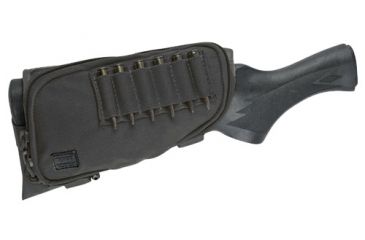 Image of TUFF Products Ez-Adjust Butt Stock Saddle w/ Zippered Pocket, Black, 223 3008 4014-NYV-223