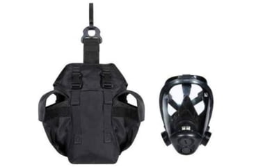 Image of TUFF Products Gas Mask Bag w/Quick Release Clip - Nylon, Black, 8907-NYA