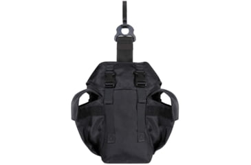 Image of TUFF Products Gas Mask Bag w/Quick Release Clip - Nylon, Black, 8907-NYA