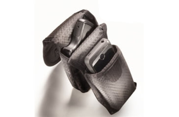 Image of TUFF Products I-TuckConceal Carry Smart Phone Case, Black RipStop, Fits Lcr or Similar, Size 10 4298-BRA-10