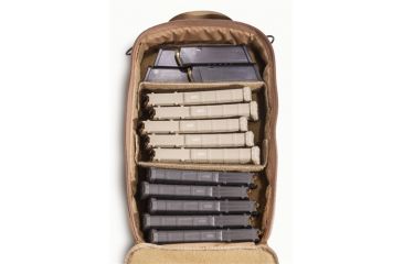 Image of TUFF Products In-Line MOLLE Adjustable Mag Bag, Coyote Brown, Mag Pouch 8807-CB