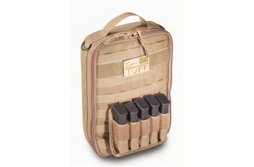 Image of TUFF Products In-Line MOLLE Adjustable Mag Bag, Coyote Brown, Mag Pouch 8807-CB