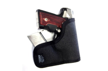 Image of TUFF Products Pocket-Roo Pocket Holster, TUFF Tac Laminate, Black, 5 Round QuickStrip or Mag, J Frame Lcr 340Pd Gl262 5077-TTA-10