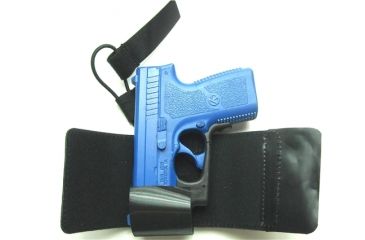 Image of TUFF Products Uni-Fit IWB Holster w/ Metal Clip, Black, Medium Fits Lcp Gl26 J Frame Or Similar 1200-UNI-MD