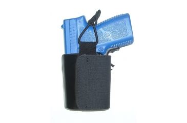 Image of TUFF Products Uni-Fit IWB Holster w/ Metal Clip, Black, Medium Fits Lcp Gl26 J Frame Or Similar 1200-UNI-MD