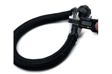 Image of Tuff Stuff Overland 3/4 inch Soft Shackle, 26000 LB, Black/Gray, NSN N, TS-SS-3.75