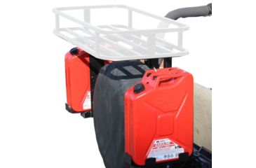 Image of Tuff Stuff Overland 5 Gallon Jerry Can Mount for Tire Carriers, Fits Most 2 x 2 Inch Carriers, Left and Right, NSN N, TS-TCJCM-R-L