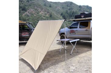 Image of Tuff Stuff Overland Awning Shade Wall, 6.5 x 8 ft, Sand, NSN N, TS-AWN-SW-6.5