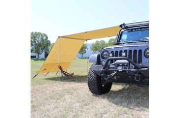 Image of Tuff Stuff Overland Awning Shade Wall, 6.5 x 8 ft, Sand, NSN N, TS-AWN-SW-6.5