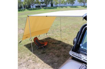 Image of Tuff Stuff Overland Awning Shade Wall, 6.5 x 8 ft, Sand, NSN N, TS-AWN-SW-6.5