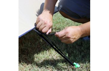 Image of Tuff Stuff Overland Awning Shade Wall, 6.5 x 8 ft, Sand, NSN N, TS-AWN-SW-6.5