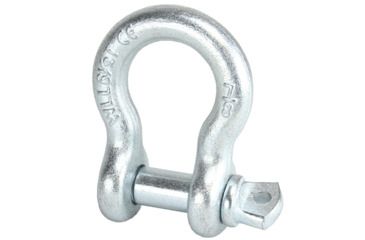 Image of Tuff Stuff Overland D-Ring Shackle, 6.50 Ton Bow Shackle D-Ring 7/8 Inch Pin, Silver, NSN N, TS-BS-6.5-SL-SL