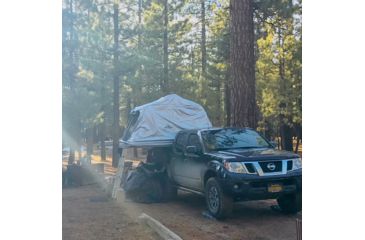 Image of Tuff Stuff Overland Delta Overland Rooftop Tent Xtreme Weather Cover, Gray, NSN N, TS-RTT-EWC-DLT