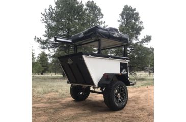 Image of Tuff Stuff Overland Expedition Trailer, White/Black, NSN N, TS-TRAILER-EC