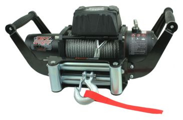 Image of Tuff Stuff Overland Mobile Receiver Hitch Winch Mount, Adjustable, Black, NSN N, TS-WM-MOB-ADJ