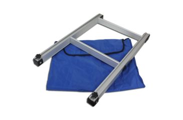 Image of Tuff Stuff Overland Overland Roof Top Tent Ladder Extension &amp; Annex Extension, 21 Inch, Elite Overland, Silver, NSN N, TS-LDR-ELT-X2