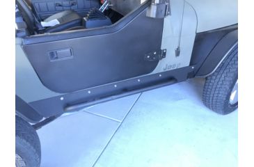 Image of Tuff Stuff Overland Rock Sliders w/ Step for 97-06 Jeep Wrangler TJ, NSN N, TS-RSL-9706