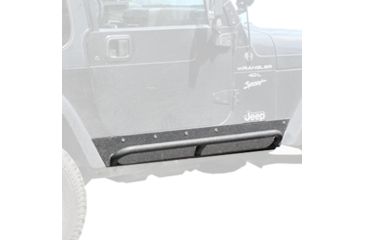 Image of Tuff Stuff Overland Rock Sliders w/ Step for 97-06 Jeep Wrangler TJ, NSN N, TS-RSL-9706