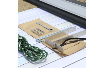 Image of Tuff Stuff Overland Roof Top Awning, 170G, 4.5 x 6 ft, Sand Tent/Black Cover, NSN N, TS-AWN-RT-4.5