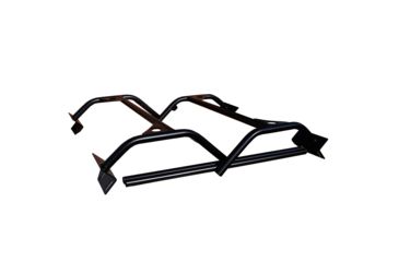 Image of Tuff Stuff Overland Roof Top Tent Truck Bed Rack, Adjustable, Powder Coated, 40 Inch, Black, NSN N, TS-UBR-PDR-40