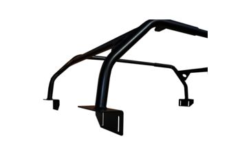 Image of Tuff Stuff Overland Roof Top Tent Truck Bed Rack, Adjustable, Powder Coated, 40 Inch, Black, NSN N, TS-UBR-PDR-40
