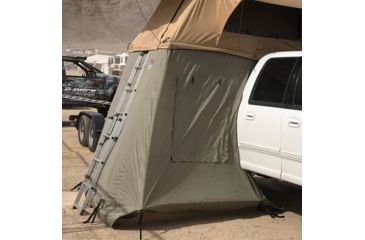 Image of Tuff Stuff Overland Rooftop Tent Annex Room 2 Person Delta Overland, Olive, NSN N, TS-ANX-DLT