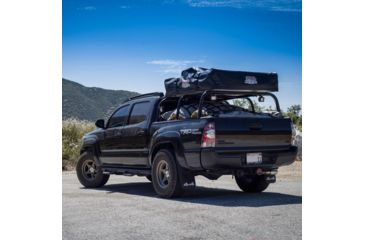 Image of Tuff Stuff Overland Rooftop Tent & Annex Room 3 Person Ranger Overland Sand, Sand Tent/Black Cover, NSN N, TS-RTT-ANX-RAN