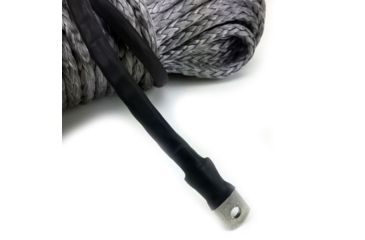 Image of Tuff Stuff Overland Synthetic Winch Rope, 85 Foot x 3/4 Inch, 17 500 Lb Capacity, Black, NSN N, TS-SYN-34-GR