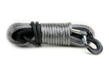 Image of Tuff Stuff Overland Synthetic Winch Rope, 85 Foot x 3/4 Inch, 17 500 Lb Capacity, Black, NSN N, TS-SYN-34-GR
