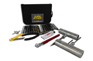 Image of Tuff Stuff Overland Tire Repair Kit Includes Tools Plugs Patches &amp; Storage Case, Black, NSN N, TS-TRK