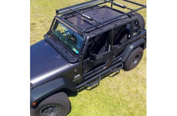 Image of Tuff Stuff Overland Trail Doors for 07-18 Jeep Wrangler JK, Front, NSN N, TS-TD-JK-F