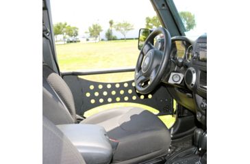 Image of Tuff Stuff Overland Trail Doors for 07-18 Jeep Wrangler JK, Front, NSN N, TS-TD-JK-F