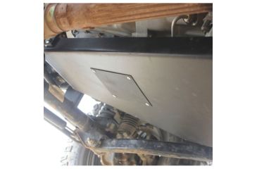 Image of Tuff Stuff Overland Trans &amp; Converter Skid Plate Under Armor for 07-18 Jeep Wrangler JK, Black, NSN N, TS-OPA-JK